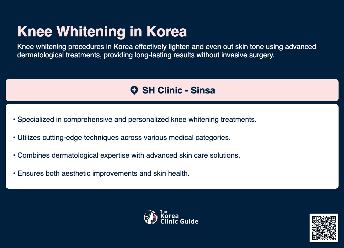 knee whitening korea