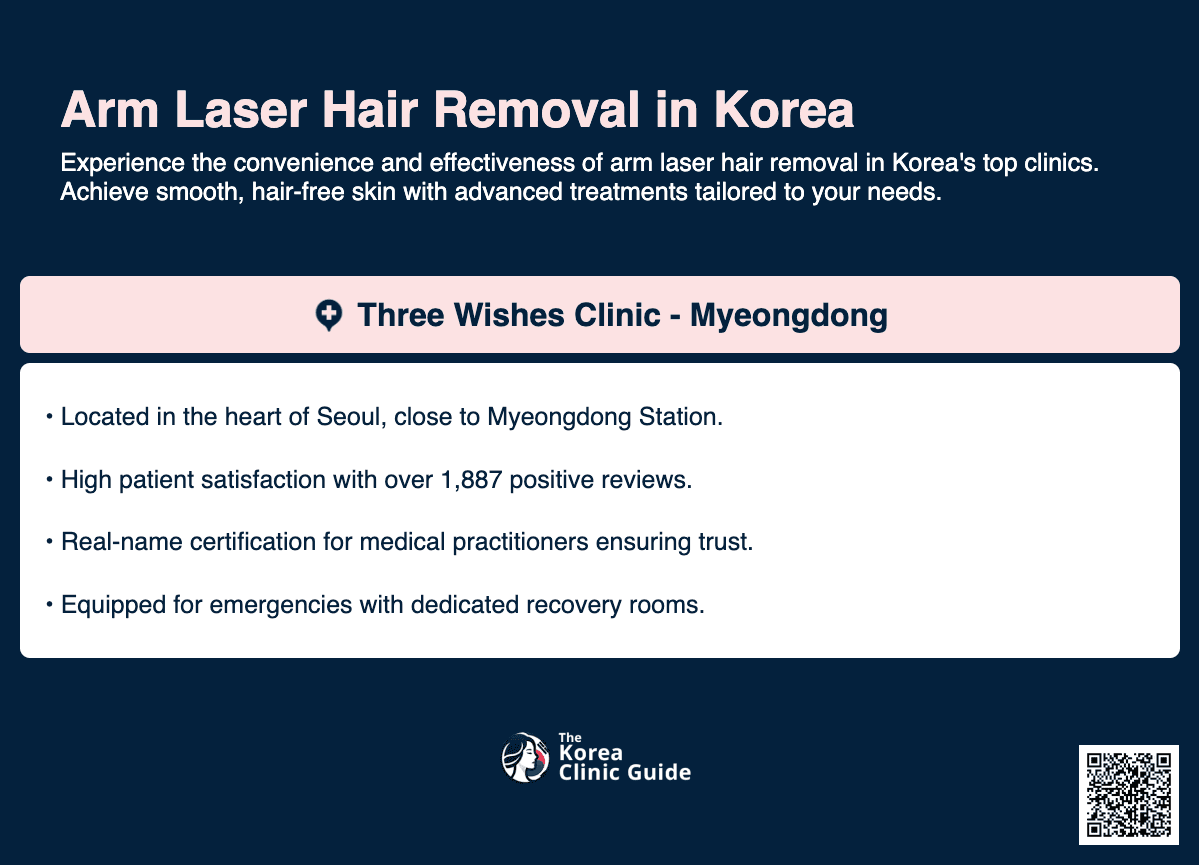 arm laser hair removal korea