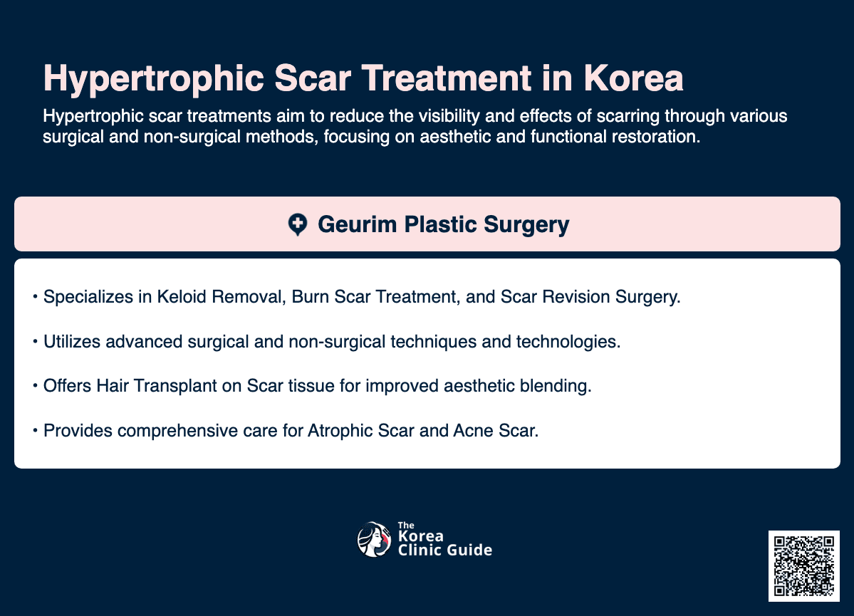 hypertrophic scar treatment korea