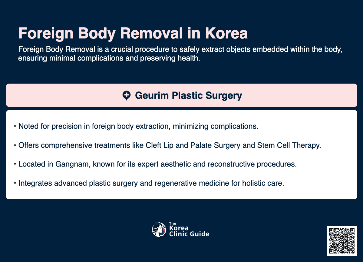 foreign body removal korea