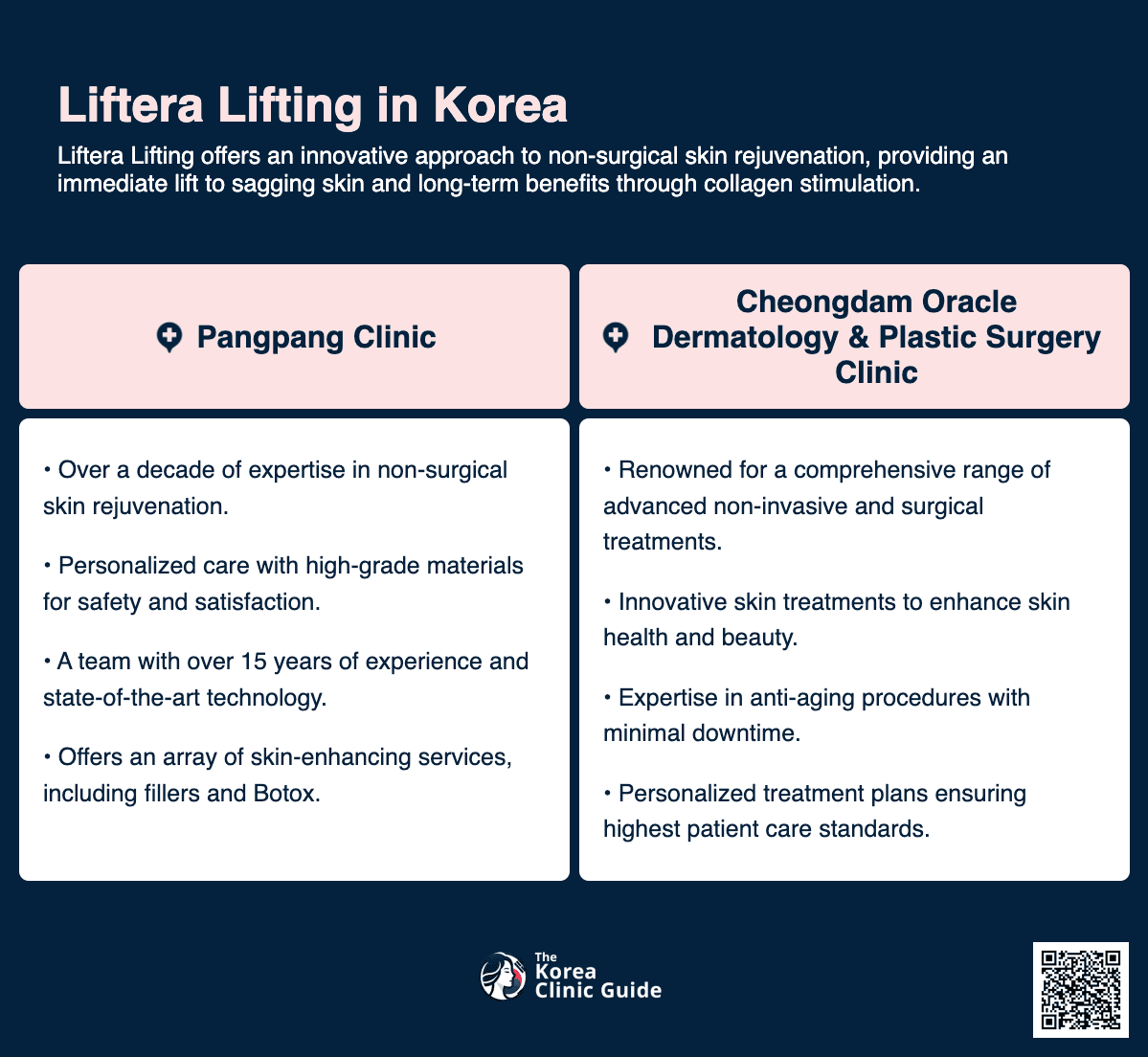 liftera lifting korea