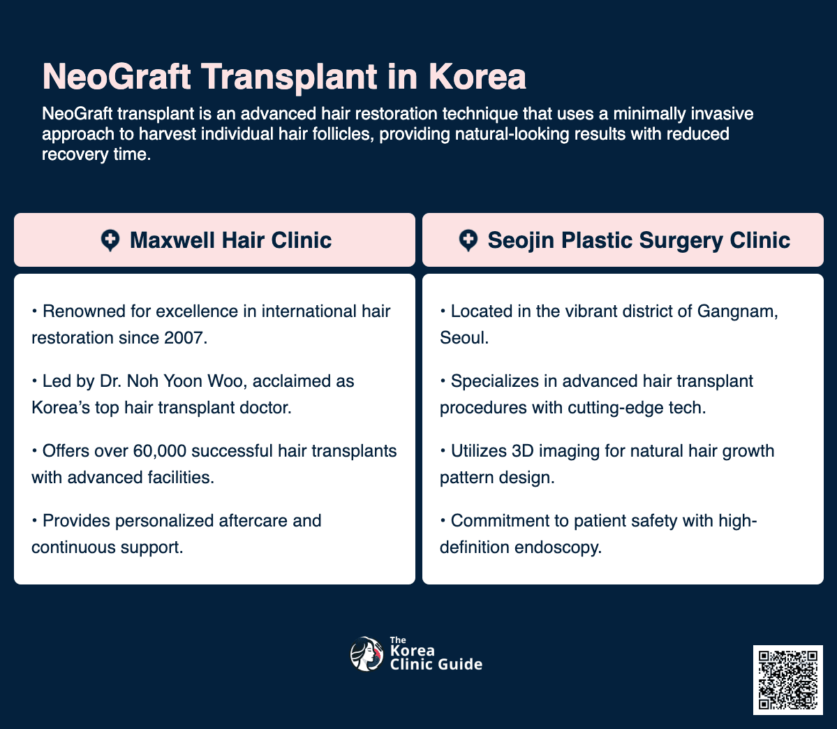 neograft transplant korea