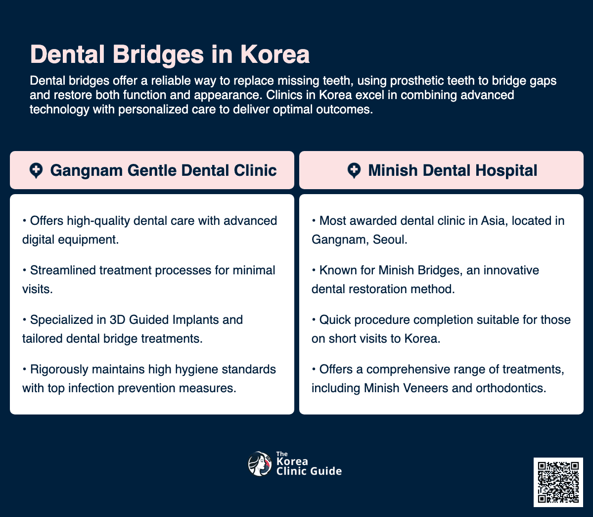 dental bridge korea