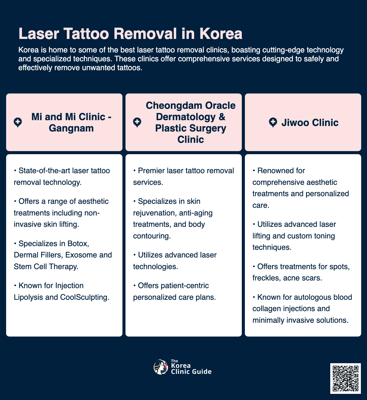 laser tattoo removal korea