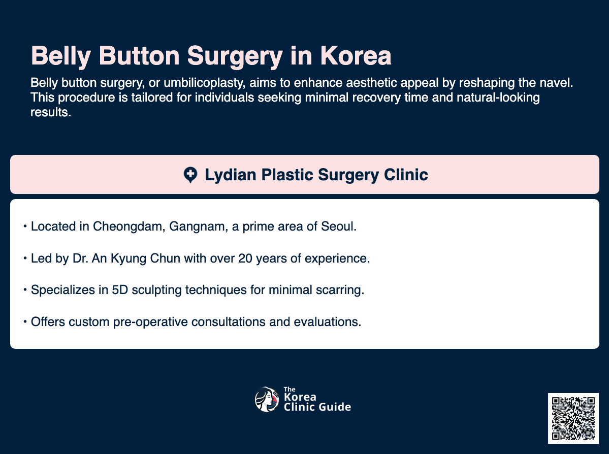 belly button surgery korea