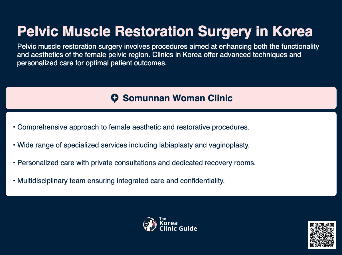 pelvic muscle restoration surgery korea