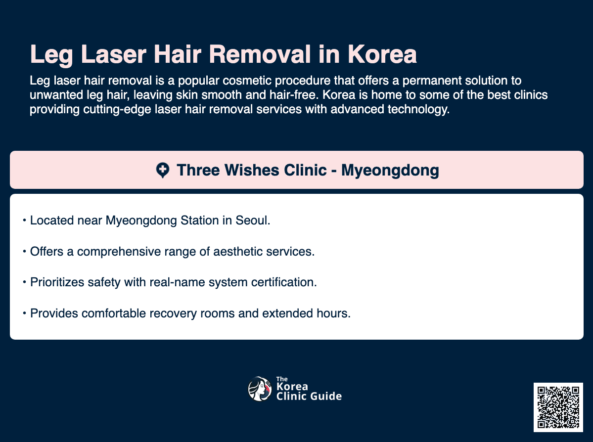 leg laser hair removal korea