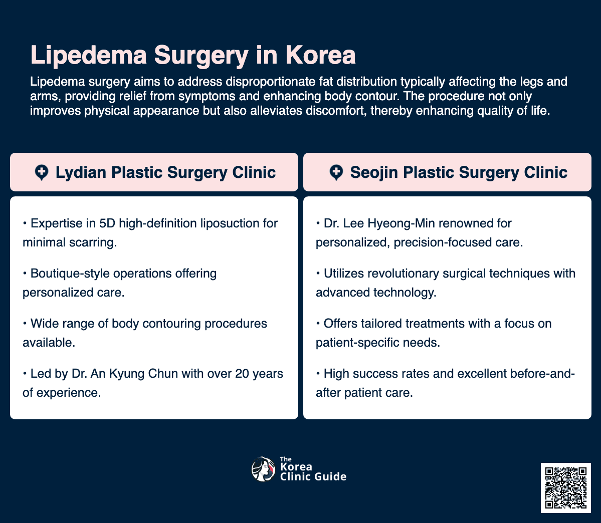 lipedema surgery korea