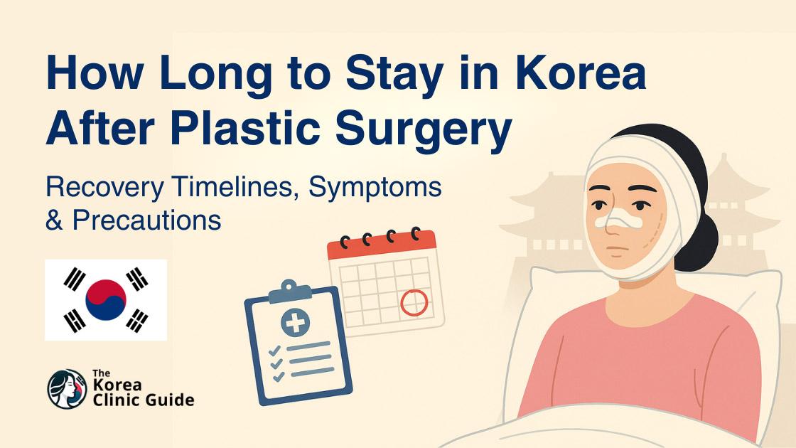How Long to Stay in Korea After Plastic Surgery: Recovery Timelines, Symptoms & Precautions (By Procedure)
