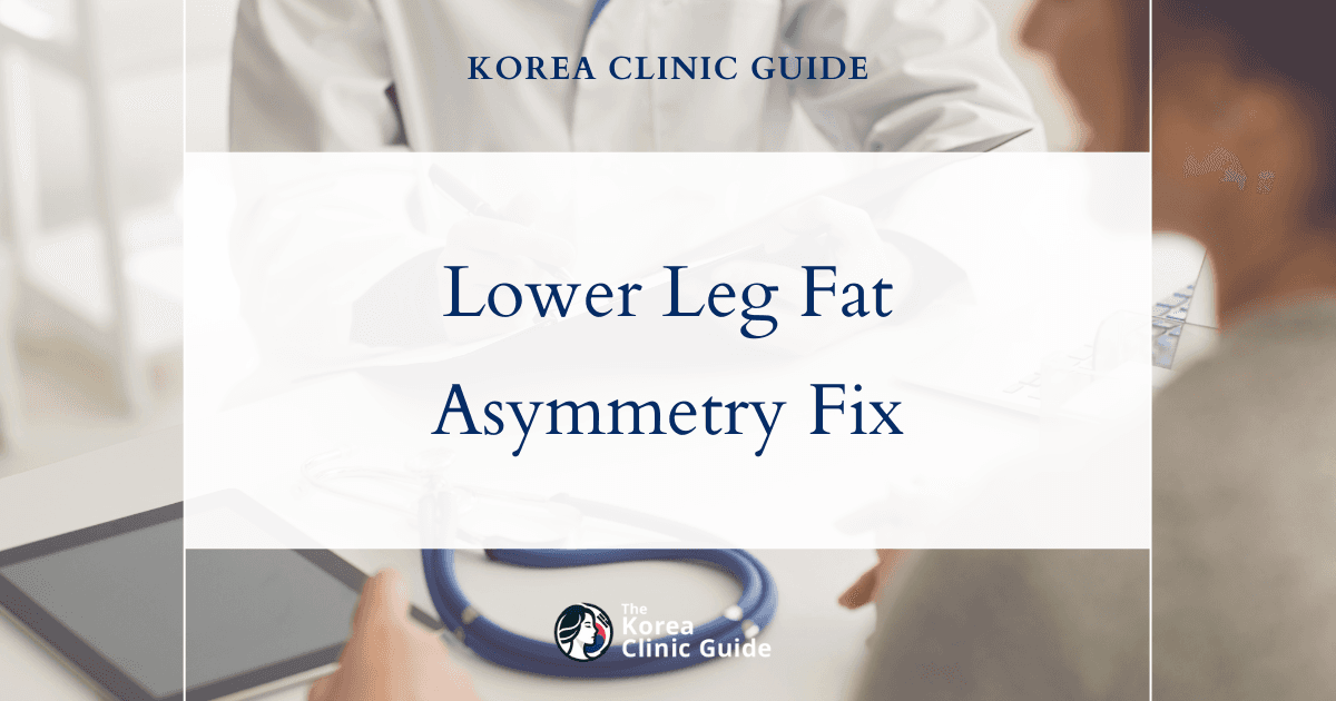 Effective Lower Leg Fat Asymmetry Treatment in Korea: Calf Liposuction Solutions