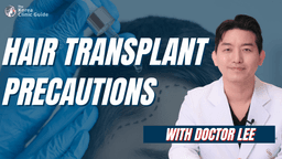 Hair transplant precautions