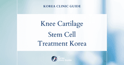 Knee Cartilage Damage: Stem Cells for Knee Cartilage Regeneration Procedures in Korea